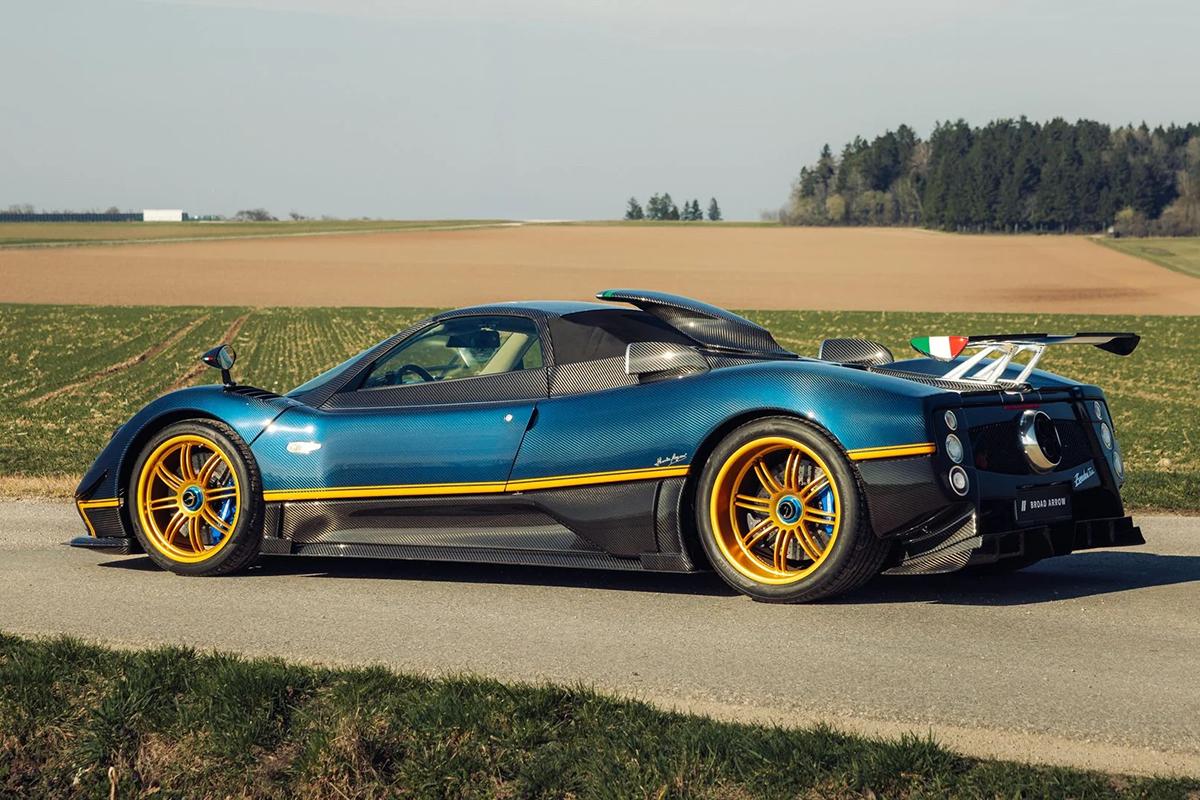 オークションに出品予定の2018年式パガーニ「ゾンダ760ウニカ」(c)2026 BROAD ARROW Auctions