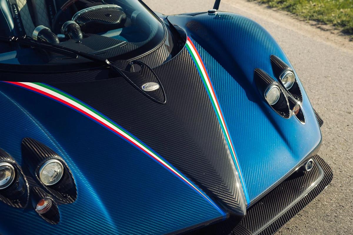 オークションに出品予定の2018年式パガーニ「ゾンダ760ウニカ」(c)2026 BROAD ARROW Auctions