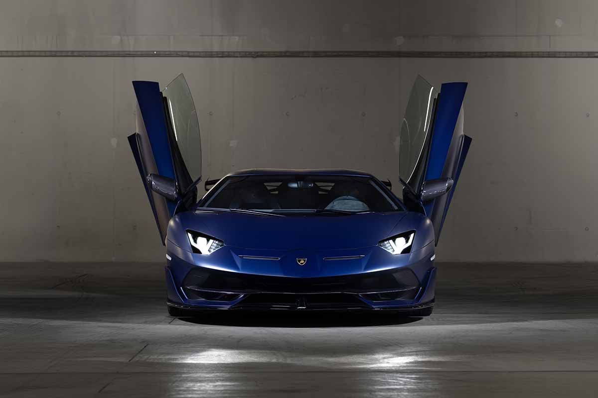 オークションに出品予定の2020年式ランボルギーニ「アヴェンタドールSVJ」Tom Gidden(c)2026 Courtesy of RM Sotheby's