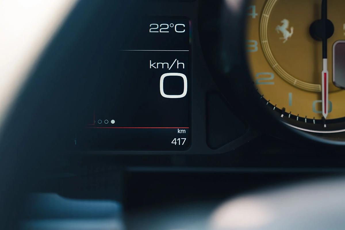 オークションに出品予定の2020年式フェラーリ「モンツァSP2」(c)2026 BROAD ARROW AUCTIONS