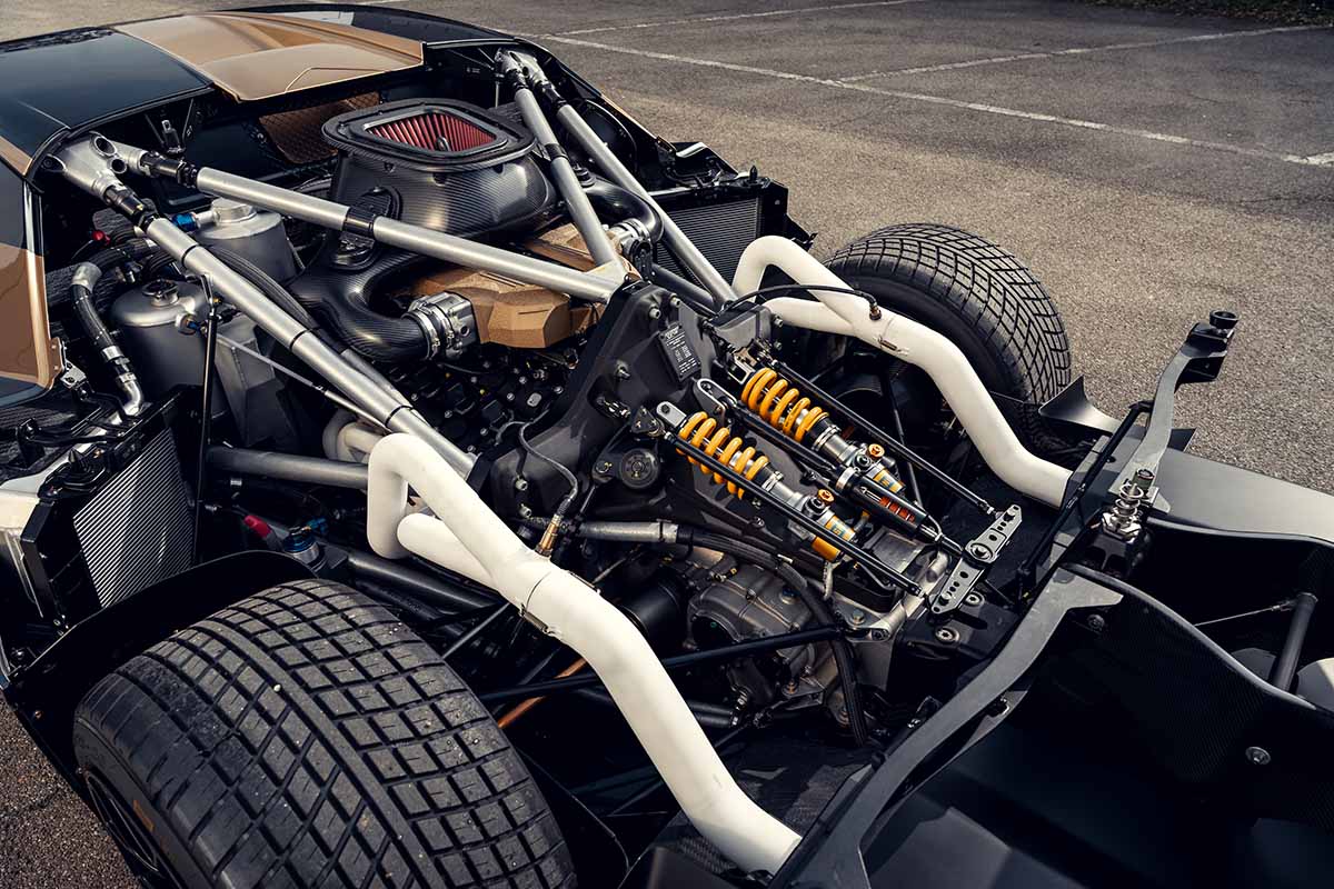 オークションに出品予定の2022年式ランボルギーニ「エッセンサSCV12」Simon Gosselin(c)2026 Courtesy of RM Sotheby's