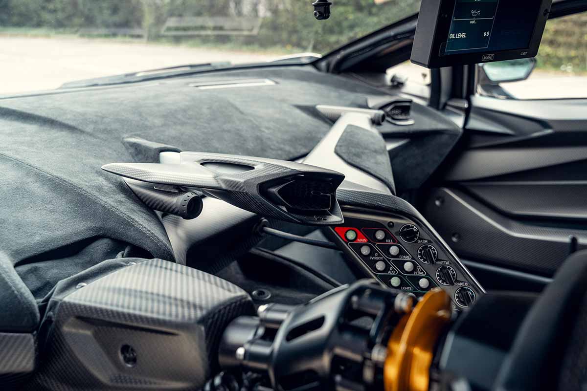 オークションに出品予定の2022年式ランボルギーニ「エッセンサSCV12」Simon Gosselin(c)2026 Courtesy of RM Sotheby's