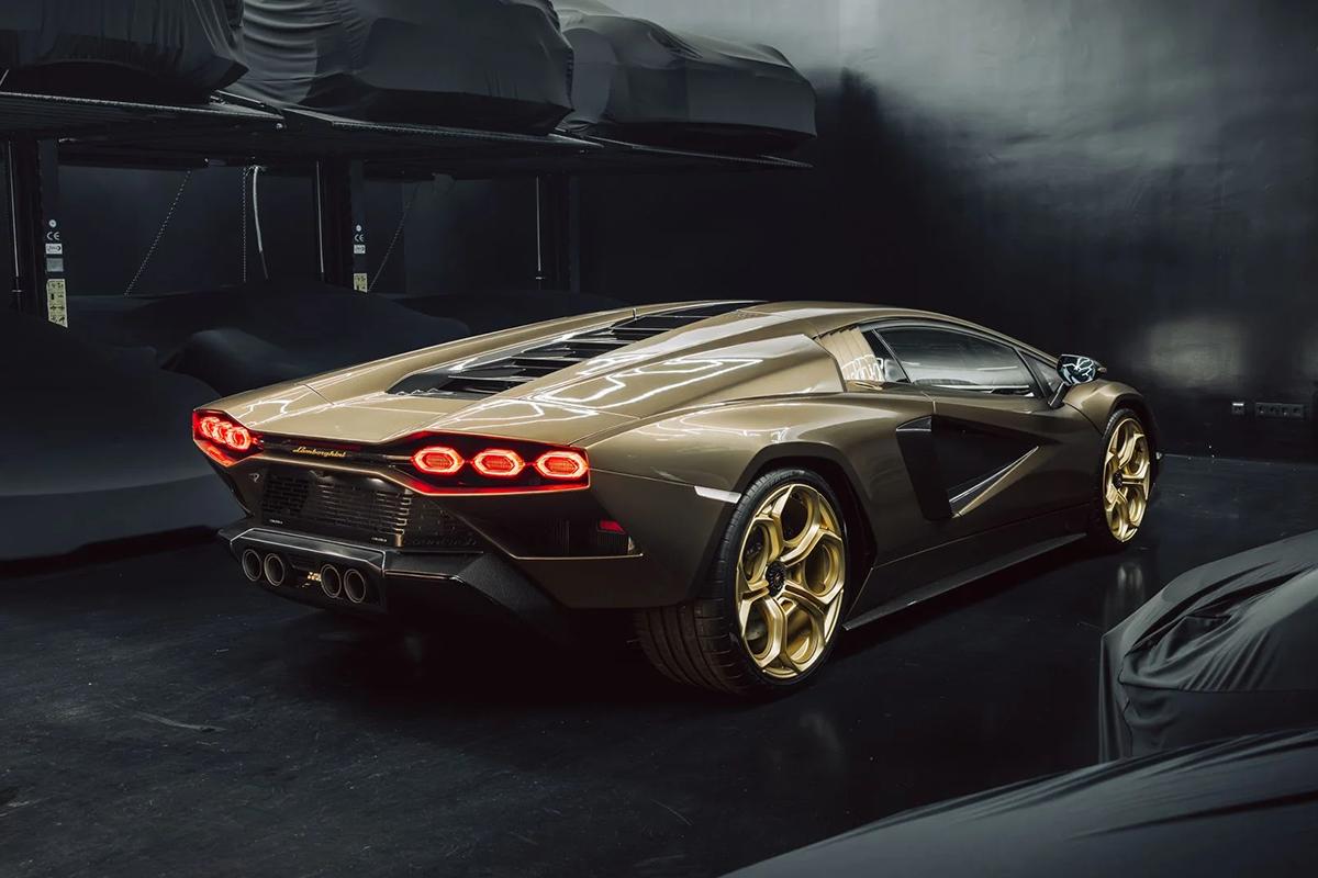 オークションに出品され落札された2022年式ランボルギーニ「カウンタックLPI800−4」(c)2026 BROAD ARROW Auctions