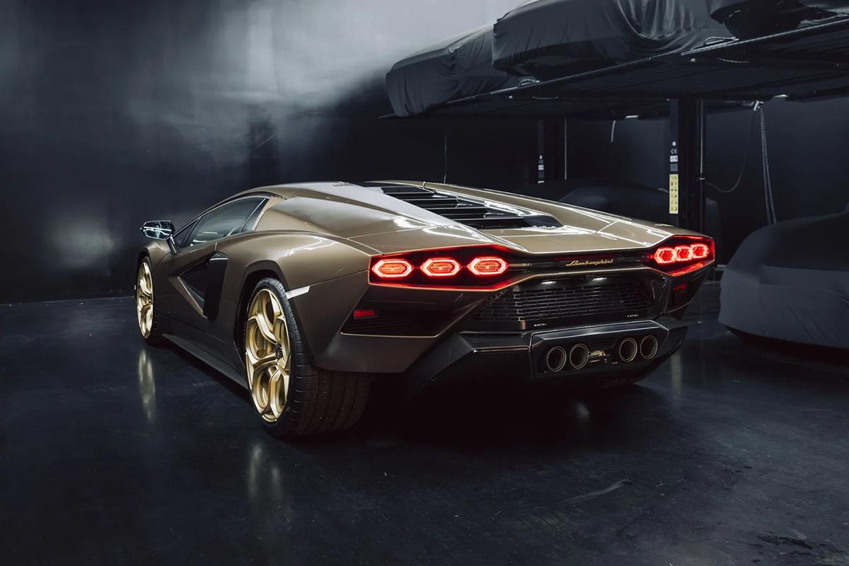 オークションに出品され落札された2022年式ランボルギーニ「カウンタックLPI800−4」(c)2026 BROAD ARROW Auctions