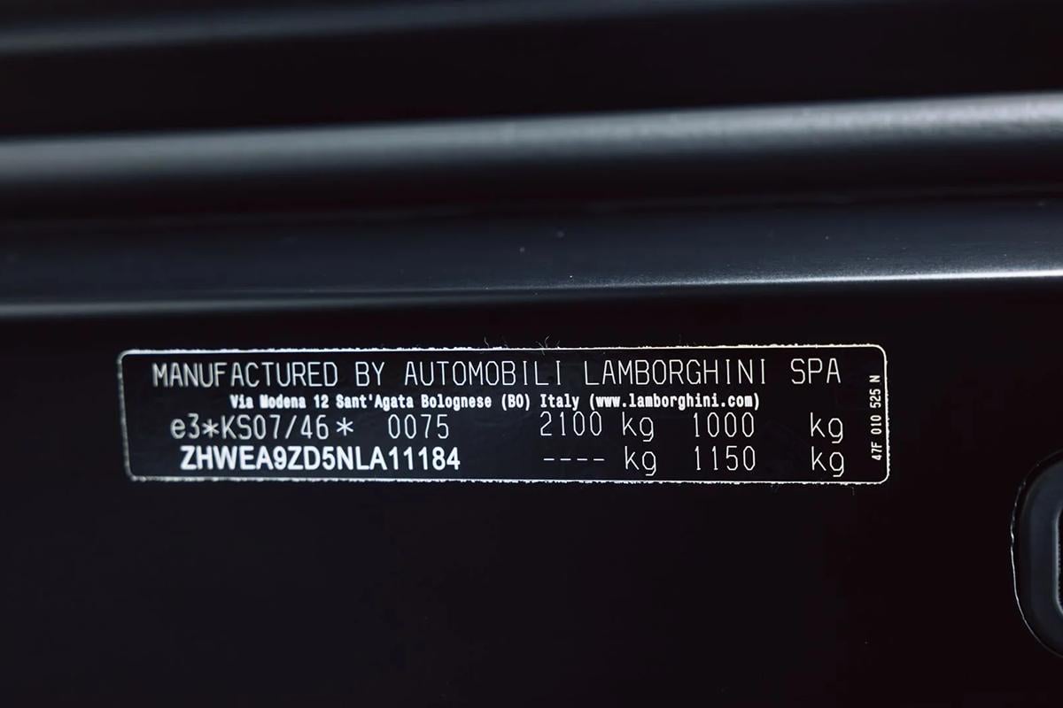 オークションに出品され落札された2022年式ランボルギーニ「カウンタックLPI800−4」(c)2026 BROAD ARROW Auctions