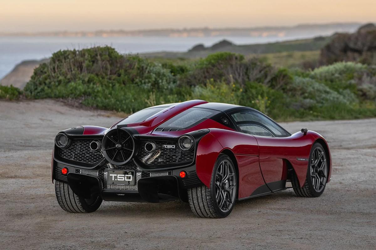 オークションに出品される2025年式ゴードン・マレー・オートモーティブ「T.50」Courtesy of Broad Arrow Auctions.