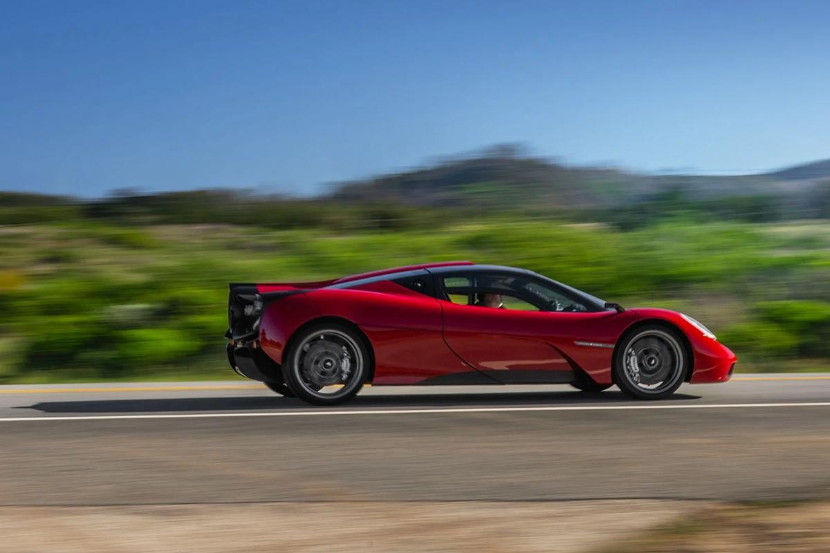 オークションに出品される2025年式ゴードン・マレー・オートモーティブ「T.50」Courtesy of Broad Arrow Auctions.