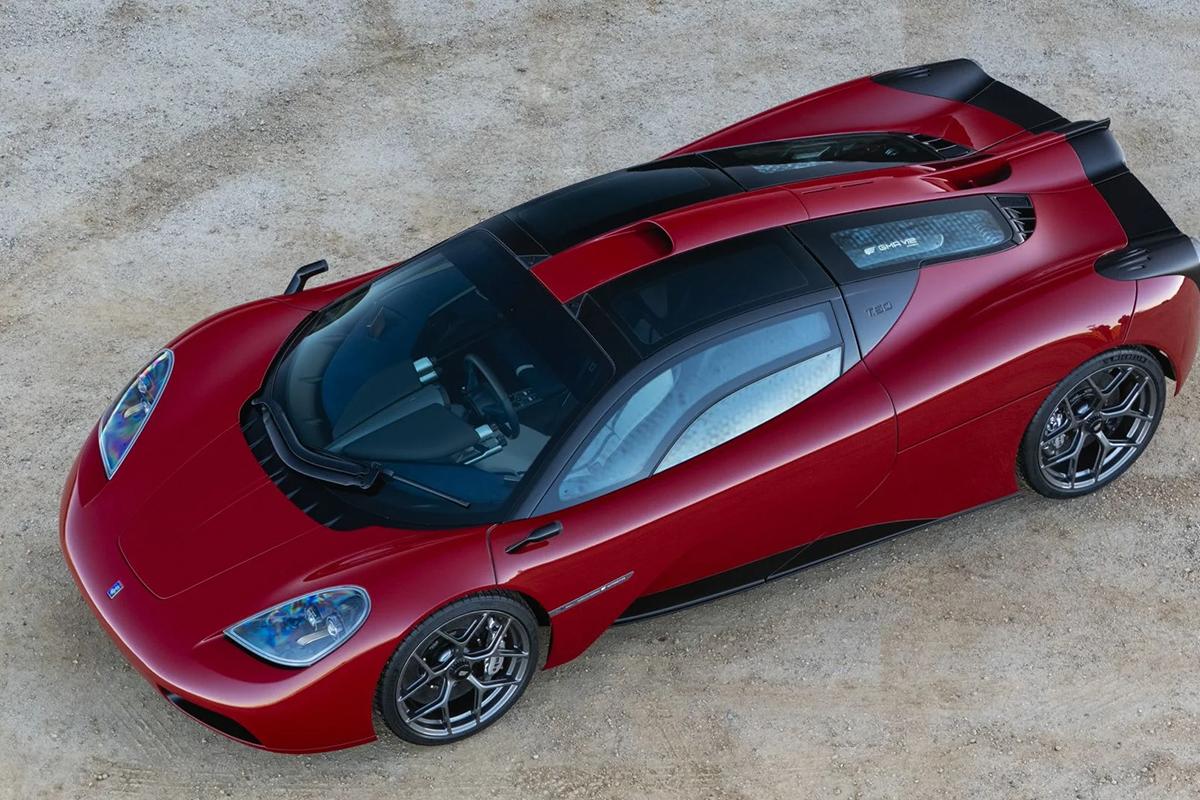 オークションに出品される2025年式ゴードン・マレー・オートモーティブ「T.50」Courtesy of Broad Arrow Auctions.