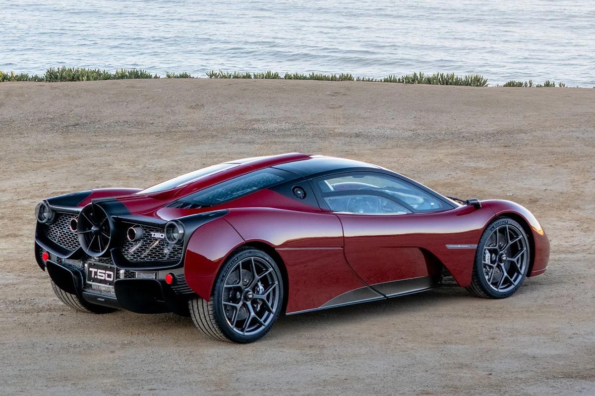 オークションに出品される2025年式ゴードン・マレー・オートモーティブ「T.50」Courtesy of Broad Arrow Auctions.