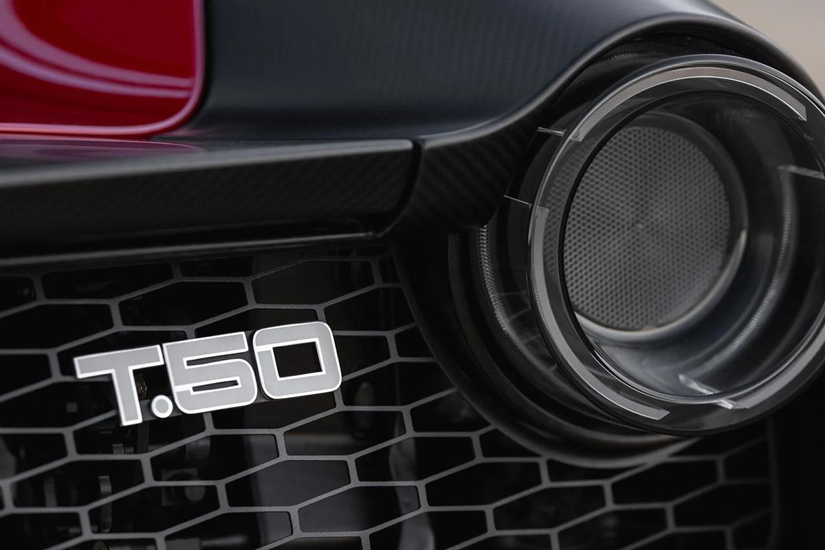 オークションに出品される2025年式ゴードン・マレー・オートモーティブ「T.50」Courtesy of Broad Arrow Auctions.