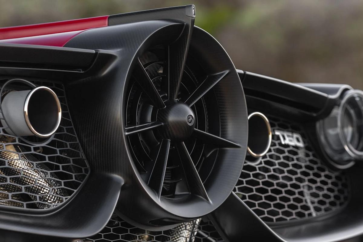 オークションに出品される2025年式ゴードン・マレー・オートモーティブ「T.50」Courtesy of Broad Arrow Auctions.