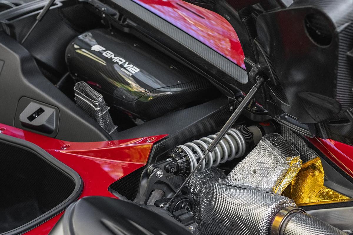 オークションに出品される2025年式ゴードン・マレー・オートモーティブ「T.50」Courtesy of Broad Arrow Auctions.