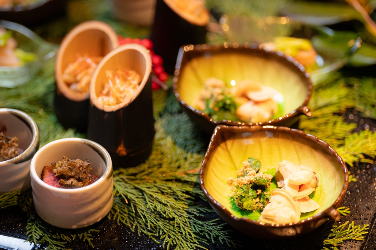 柔らかく味わい深い「信州プレミアム牛」など充実した前菜