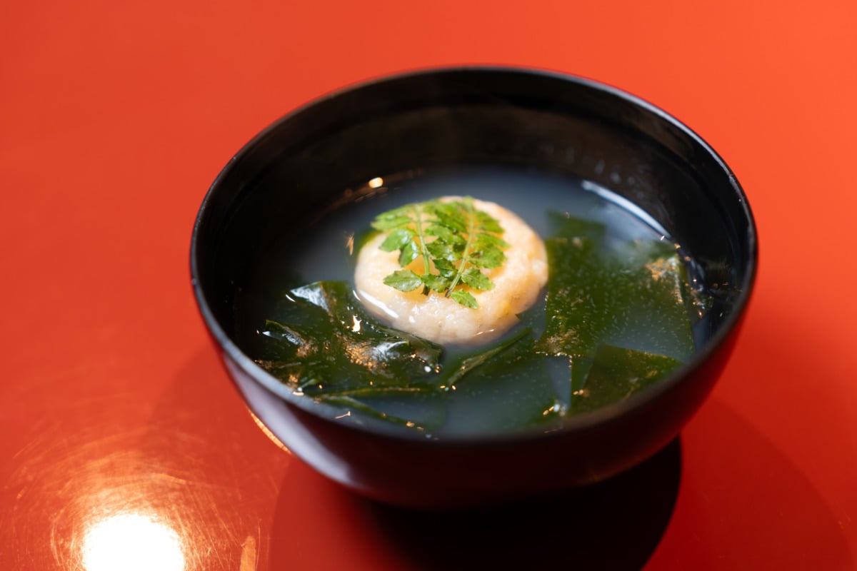 月輪熊つくね汁