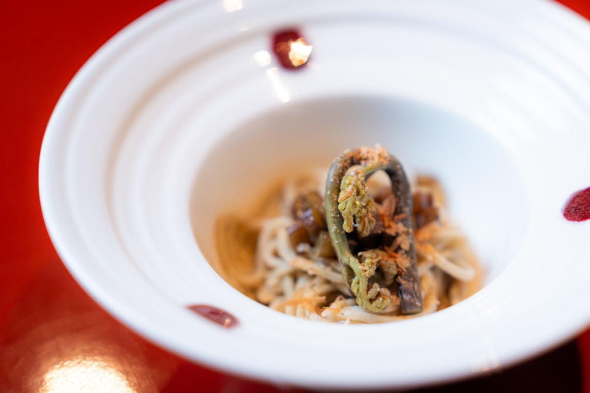 翡翠蕎麦　わらび