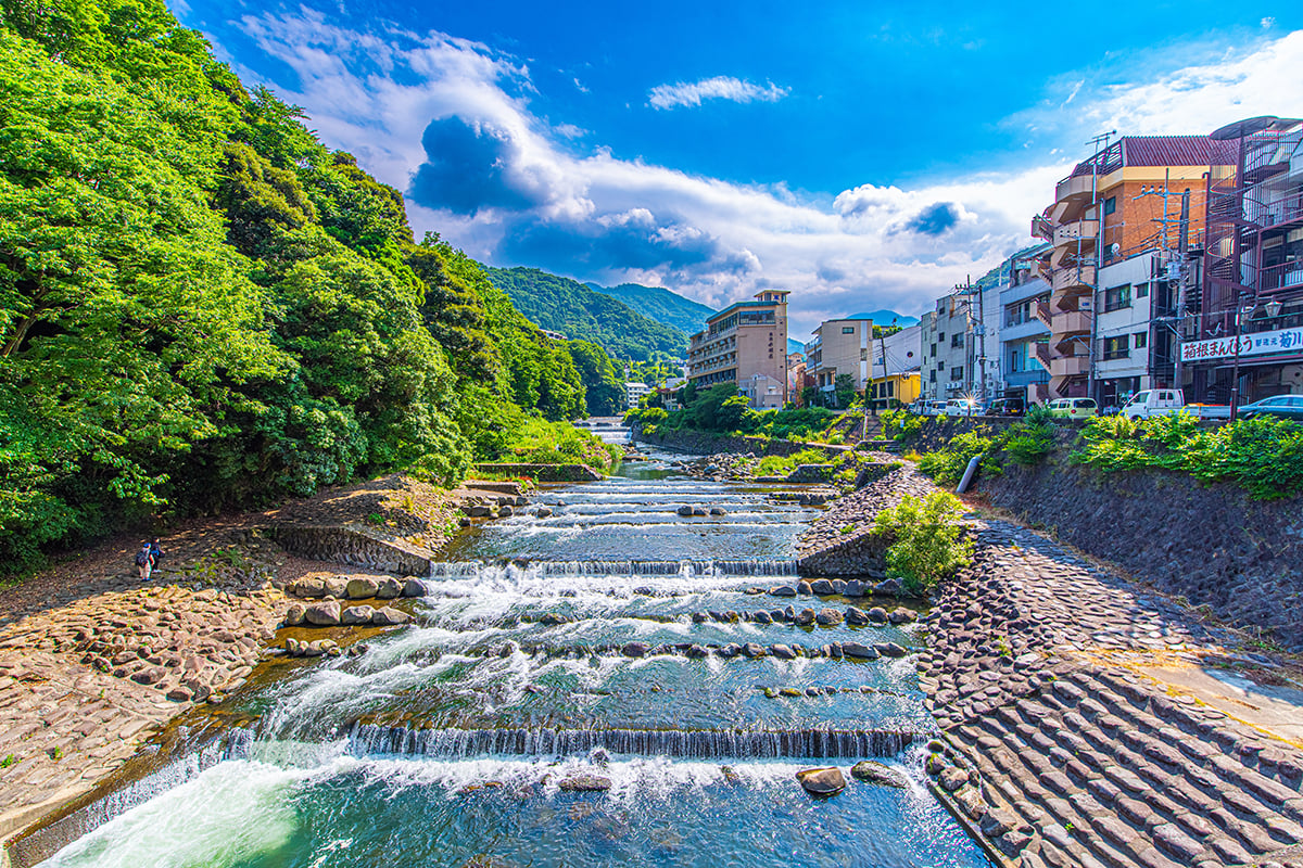 神奈川県「箱根湯本温泉」