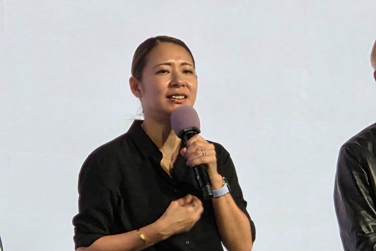 Google Pixel製品企画アジア太平洋事業統括リージョナルディレクターの阿部和子氏。日本市場におけるAシリーズの重要性と、Pixel 10周年の節目に日本限定モデルを投入する意義を説明した