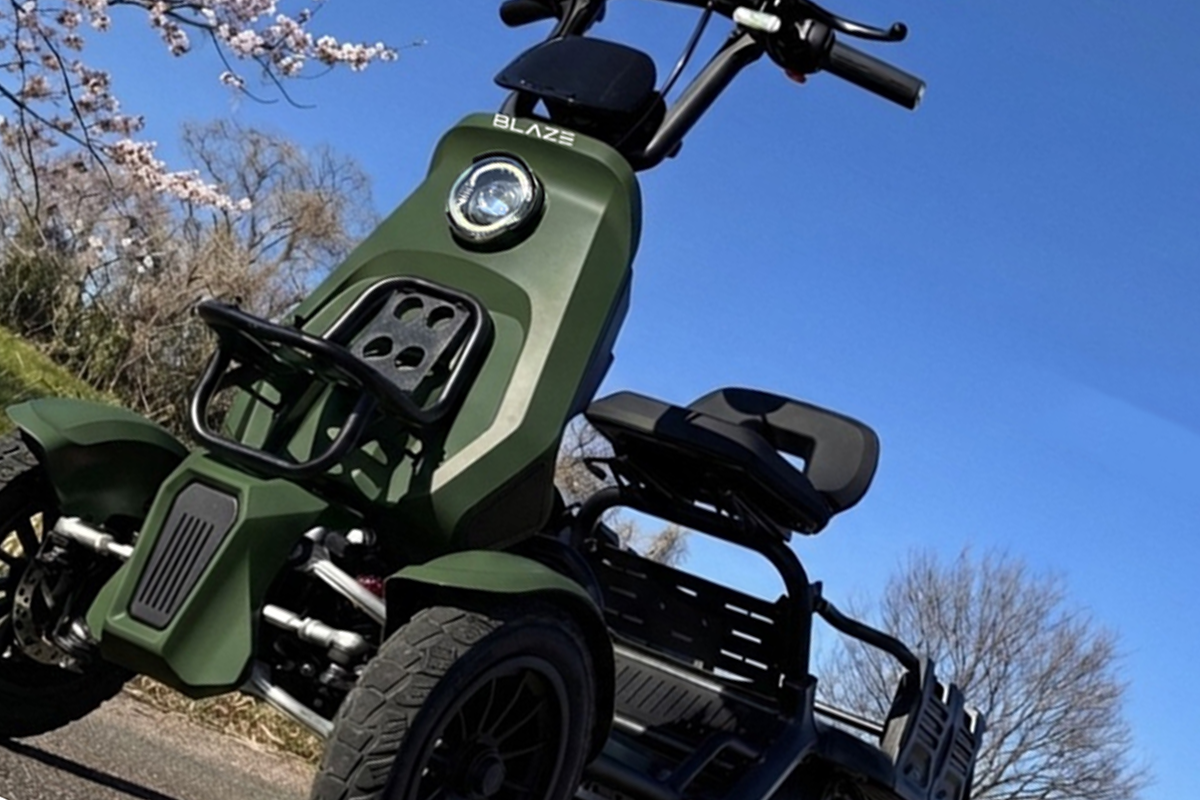 4輪の電動モビリティ「BLAZE e-CARGO（ブレイズイーカーゴ）」