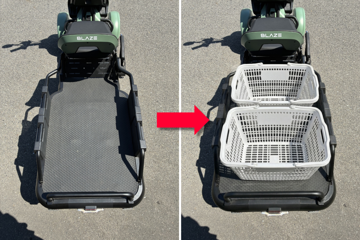 4輪の電動モビリティ「BLAZE e-CARGO（ブレイズイーカーゴ）」