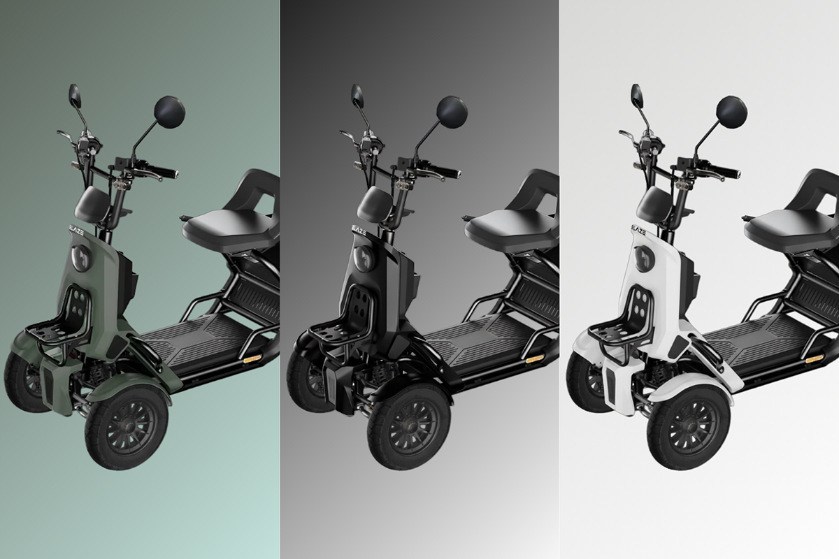 4輪の電動モビリティ「BLAZE e-CARGO（ブレイズイーカーゴ）」