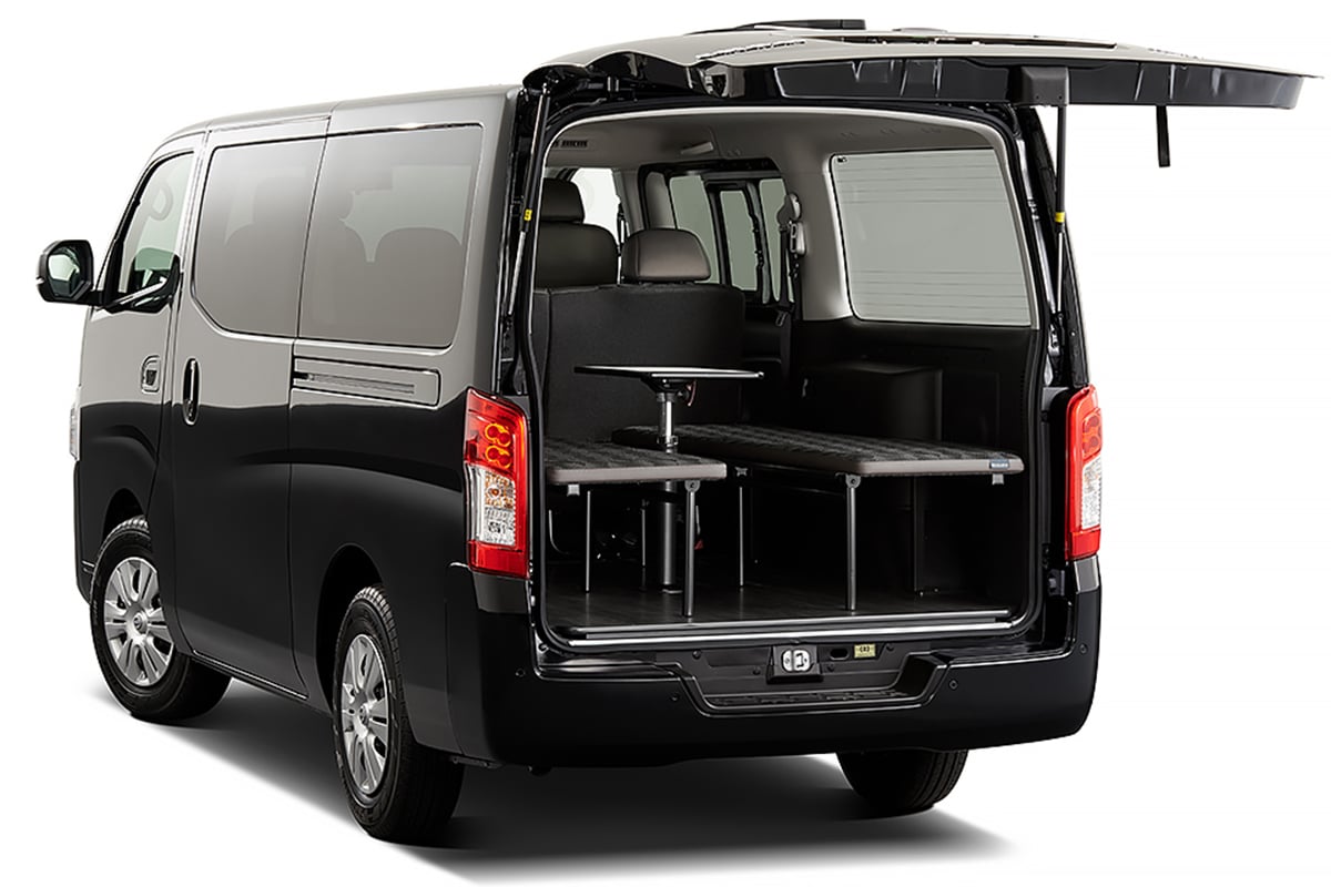 日産「キャラバン マルチベッド」