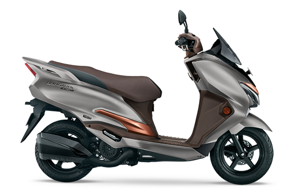 インドで発売されたスズキ新型「バーグマンストリート」