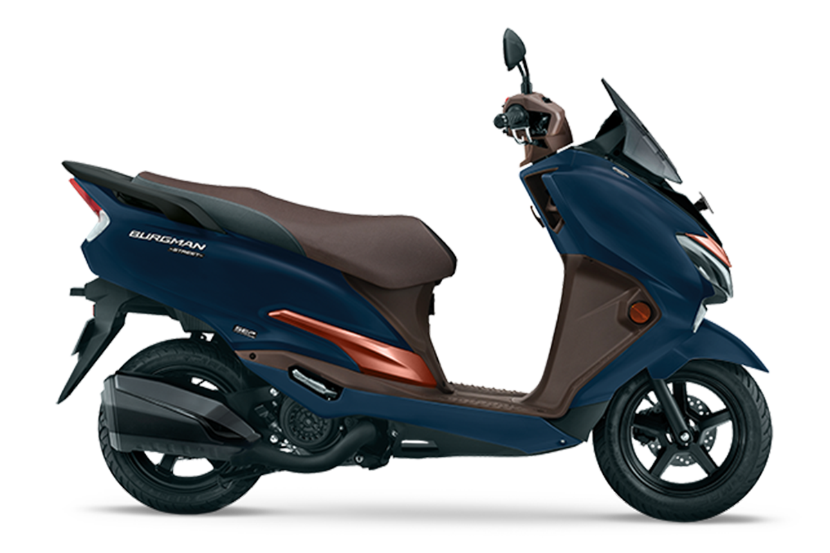 インドで発売されたスズキ新型「バーグマンストリート」