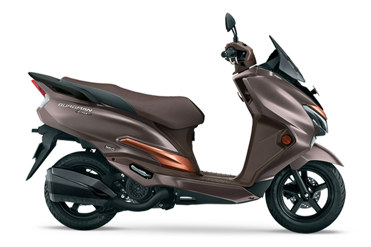 インドで発売されたスズキ新型「バーグマンストリート」