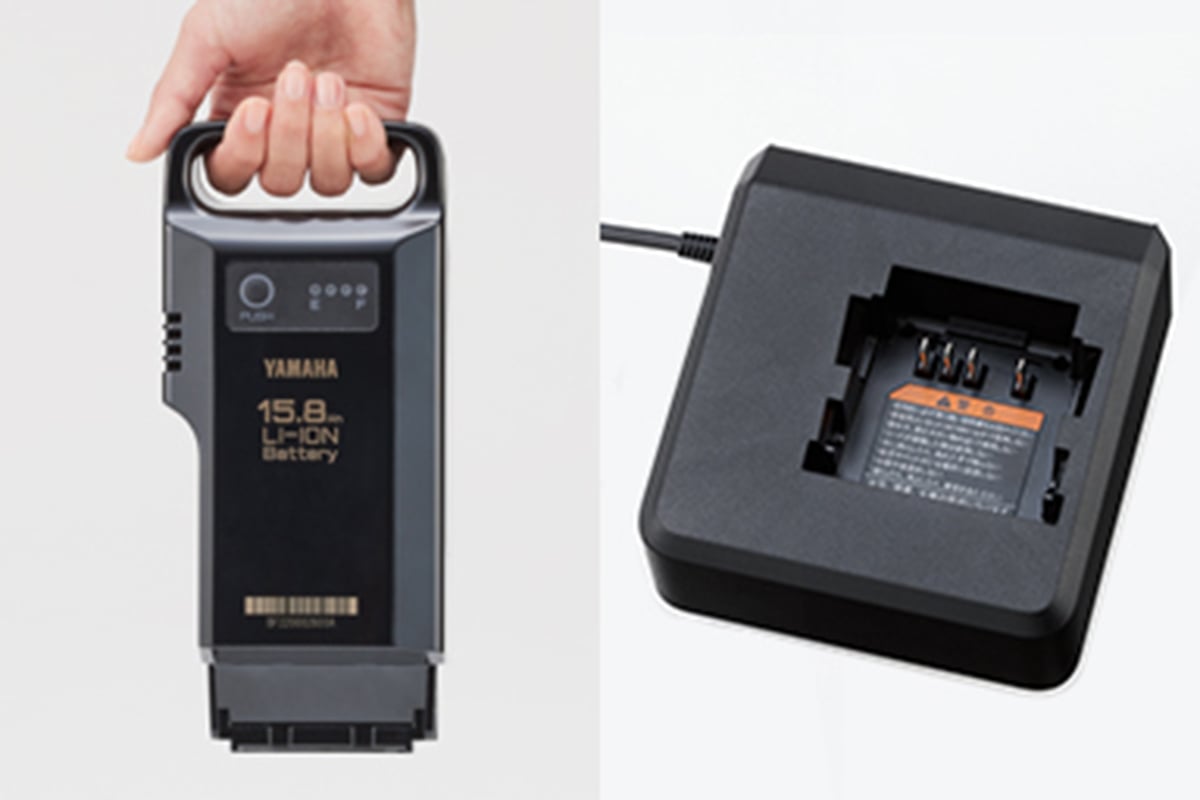 大容量なのに小さくて軽い15.8Ahバッテリー