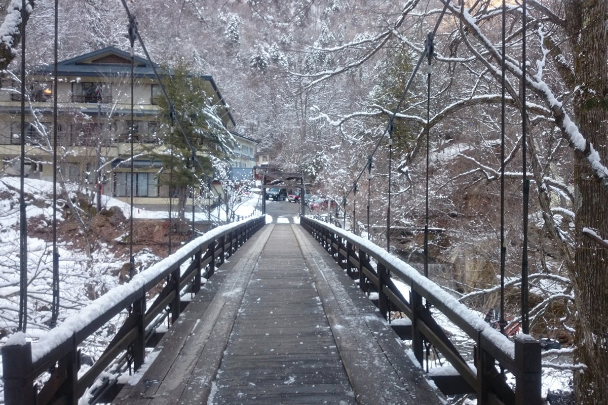 長野県「白骨温泉」