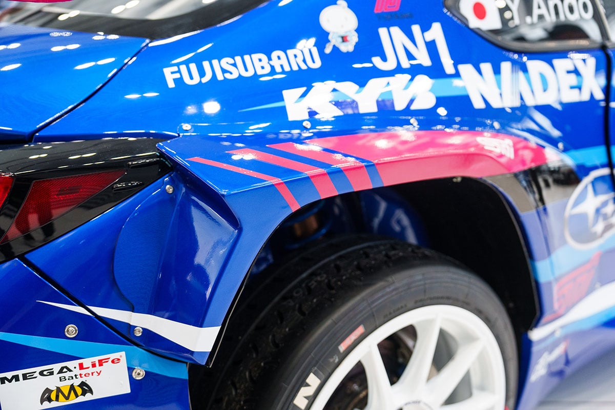 全日本ラリー選手権に参戦する「SUBARU Boxer Rally spec.Z」