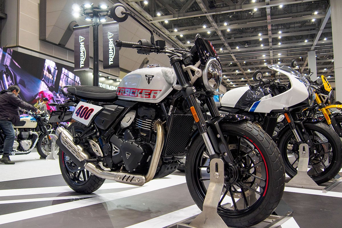 トライアンフ「トラッカー400」
