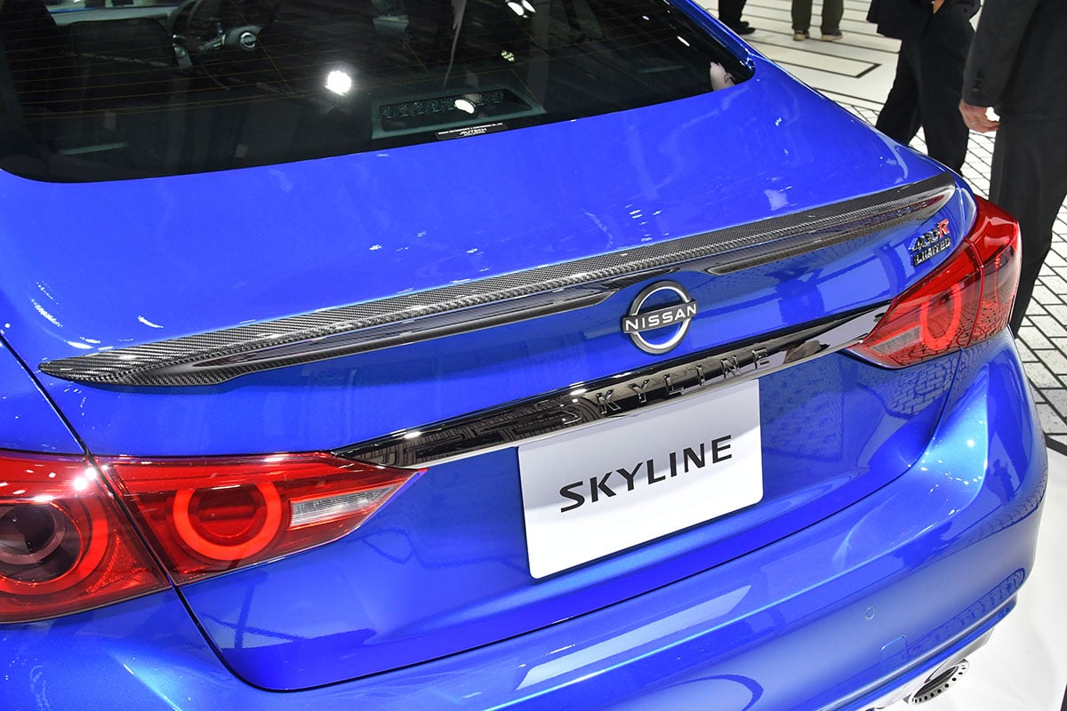 日産の現行型「スカイライン」