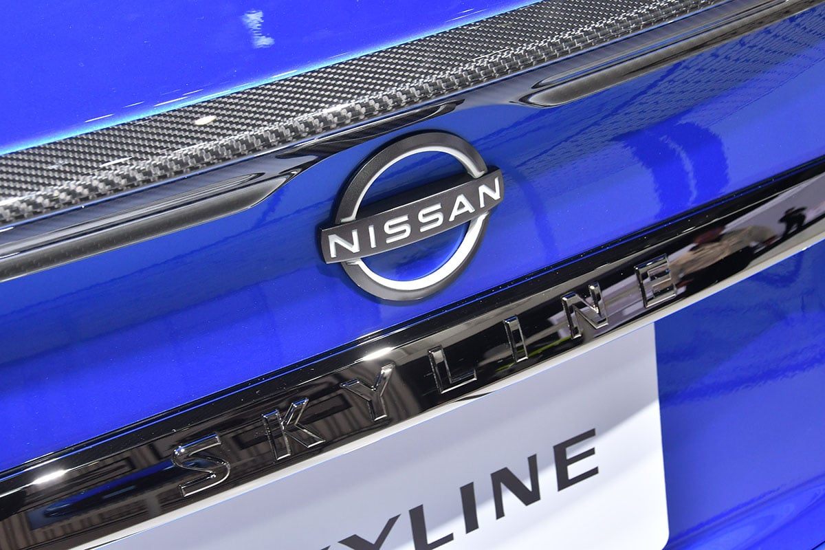 日産の現行型「スカイライン」