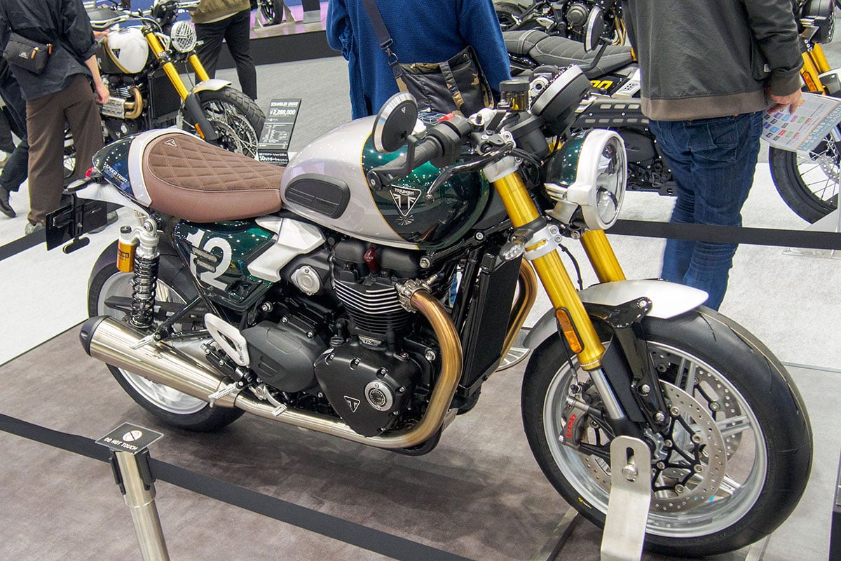 トライアンフ「スピードツイン1200 カフェレーサーエディション」