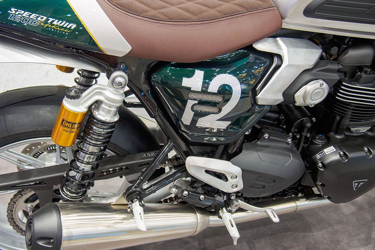 トライアンフ「スピードツイン1200 カフェレーサーエディション」