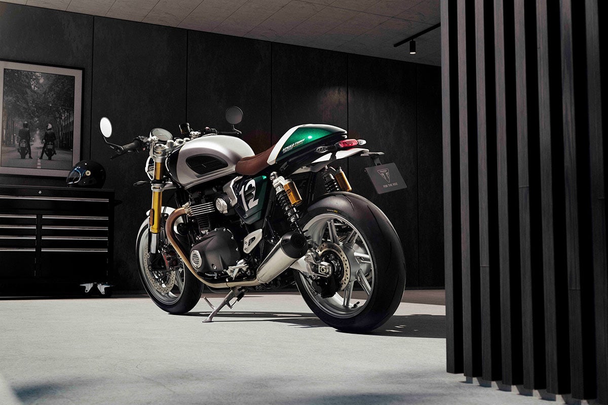 トライアンフ「スピードツイン1200 カフェレーサーエディション」