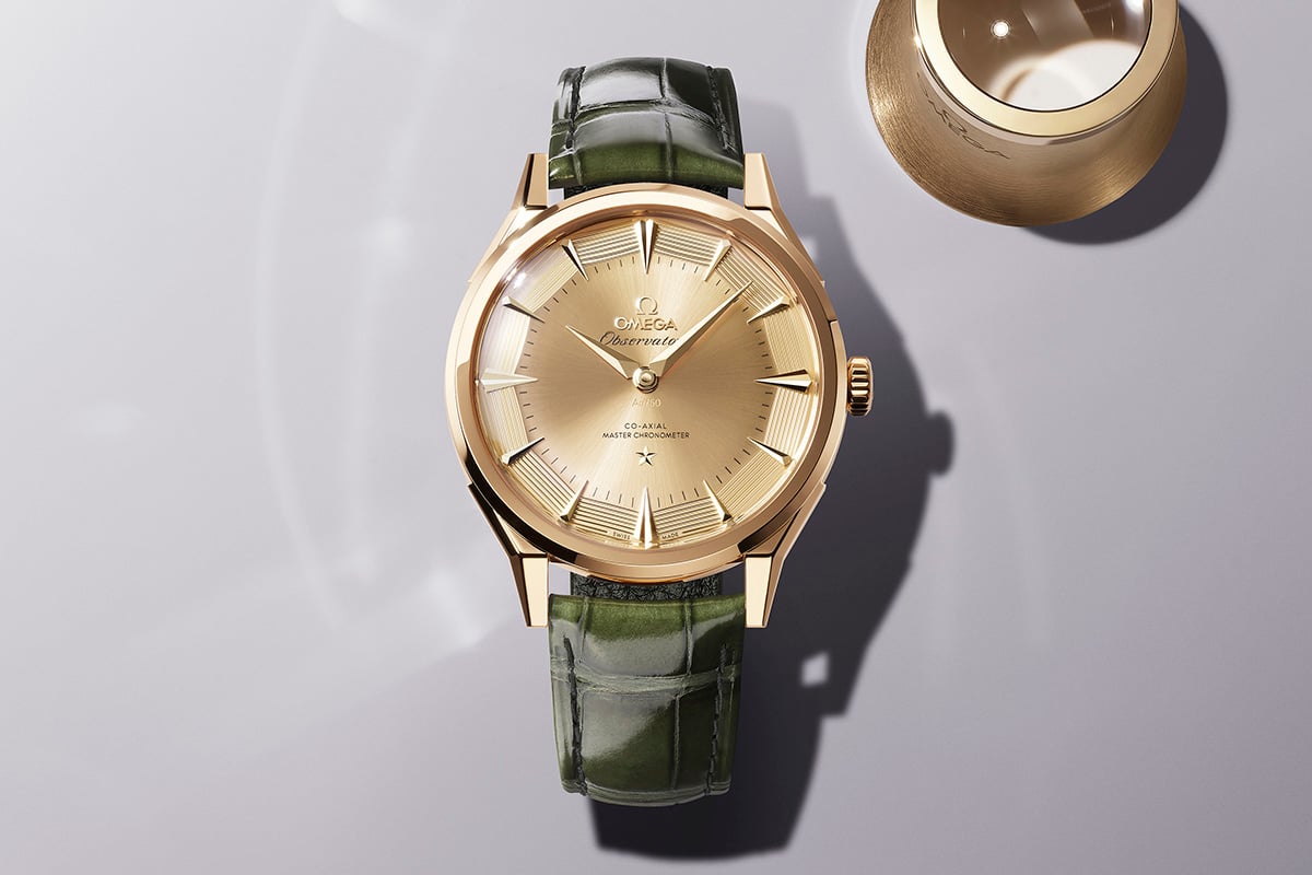 ムーンシャインゴールド製ケースにアリゲーターストラップの「140.53.39.21.99.001」（535万7000円 消費税込）。ムーンシャインイエロー3／ムーンシャインゴールド製ケースにアリゲーターストラップの「140.53.39.21.99.001」（535万7000円 消費税込）