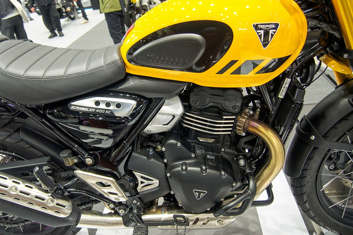 トライアンフ「スクランブラー400 XC」