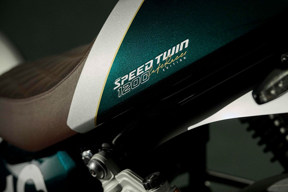 トライアンフ「スピードツイン1200 カフェレーサーエディション」