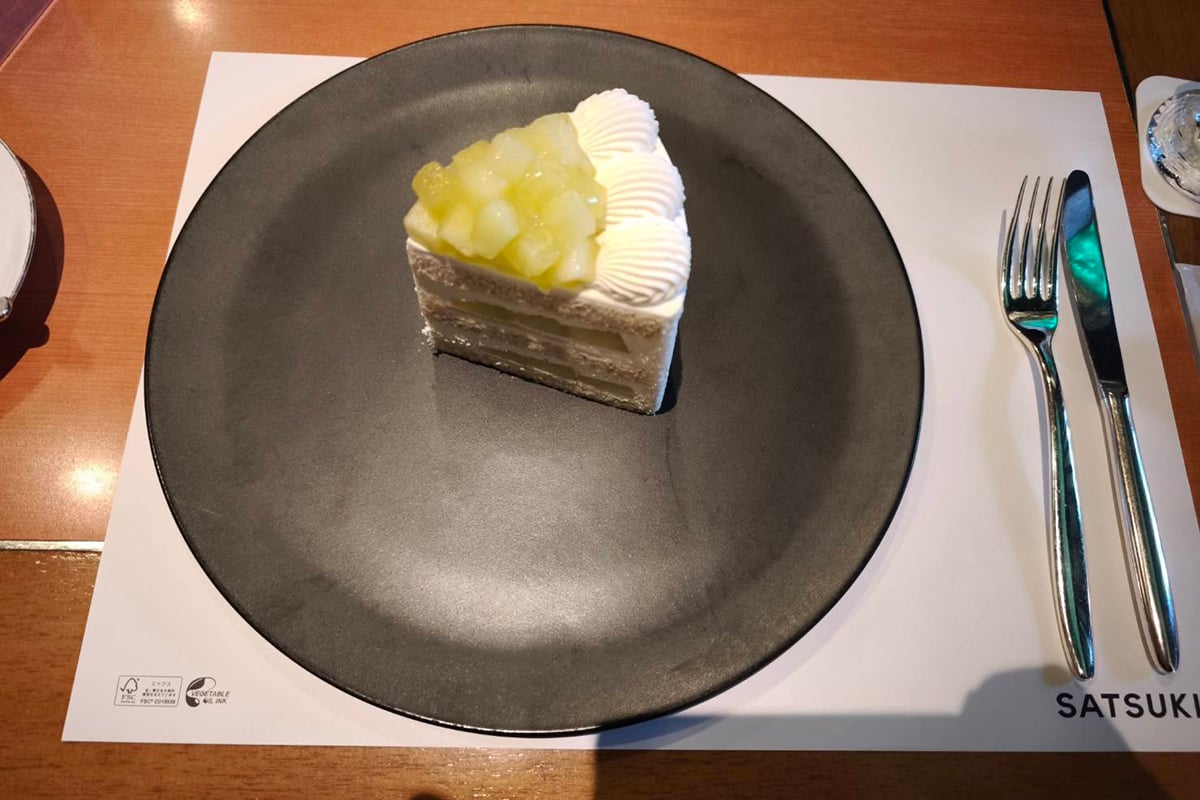 「新エクストラスーパーメロンショートケーキ」：4320円