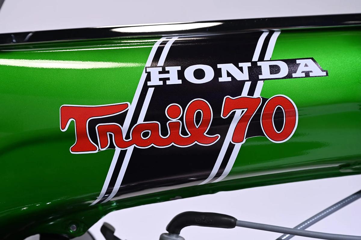 米国オークションに出品され高値で落札された1970年式ホンダ「CT70H トレイル」