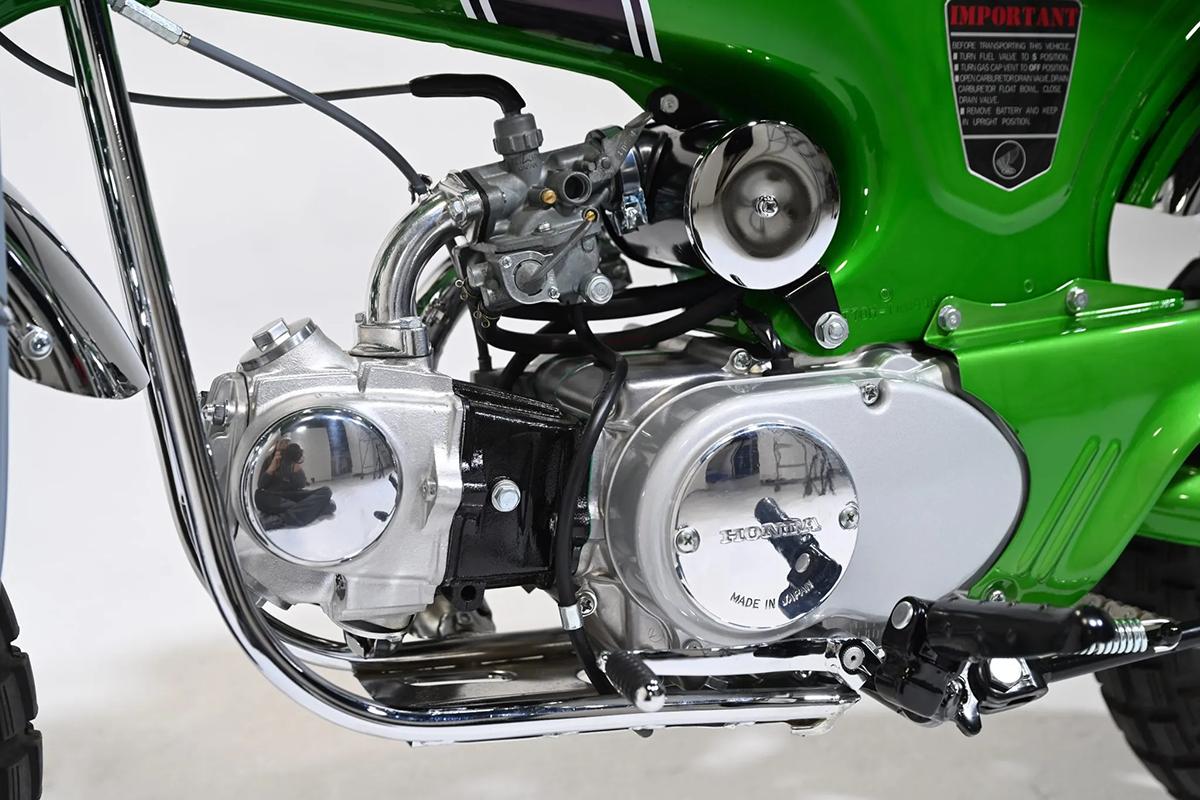 米国オークションに出品され高値で落札された1970年式ホンダ「CT70H トレイル」