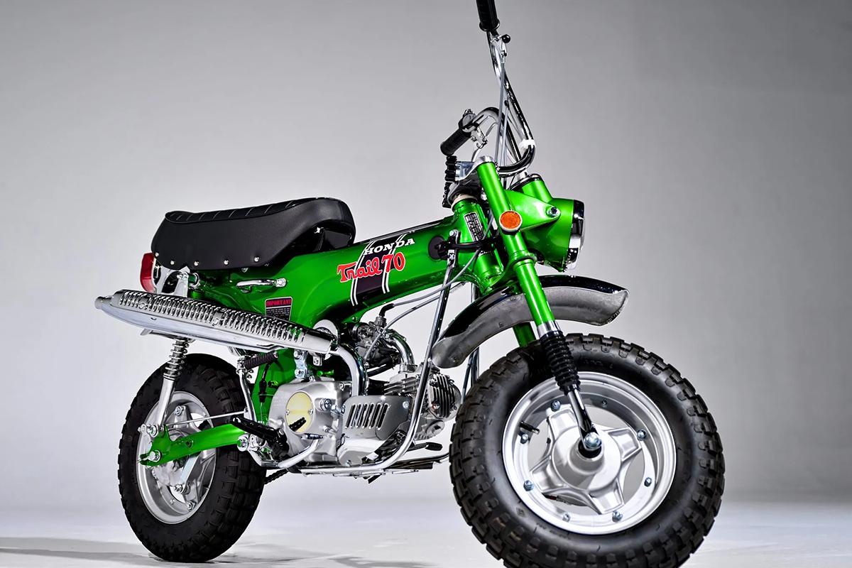 米国オークションに出品され高値で落札された1970年式ホンダ「CT70H トレイル」