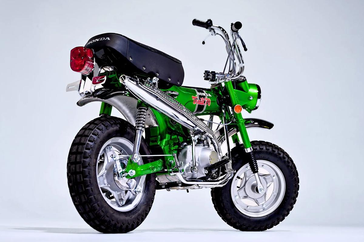 米国オークションに出品され高値で落札された1970年式ホンダ「CT70H トレイル」