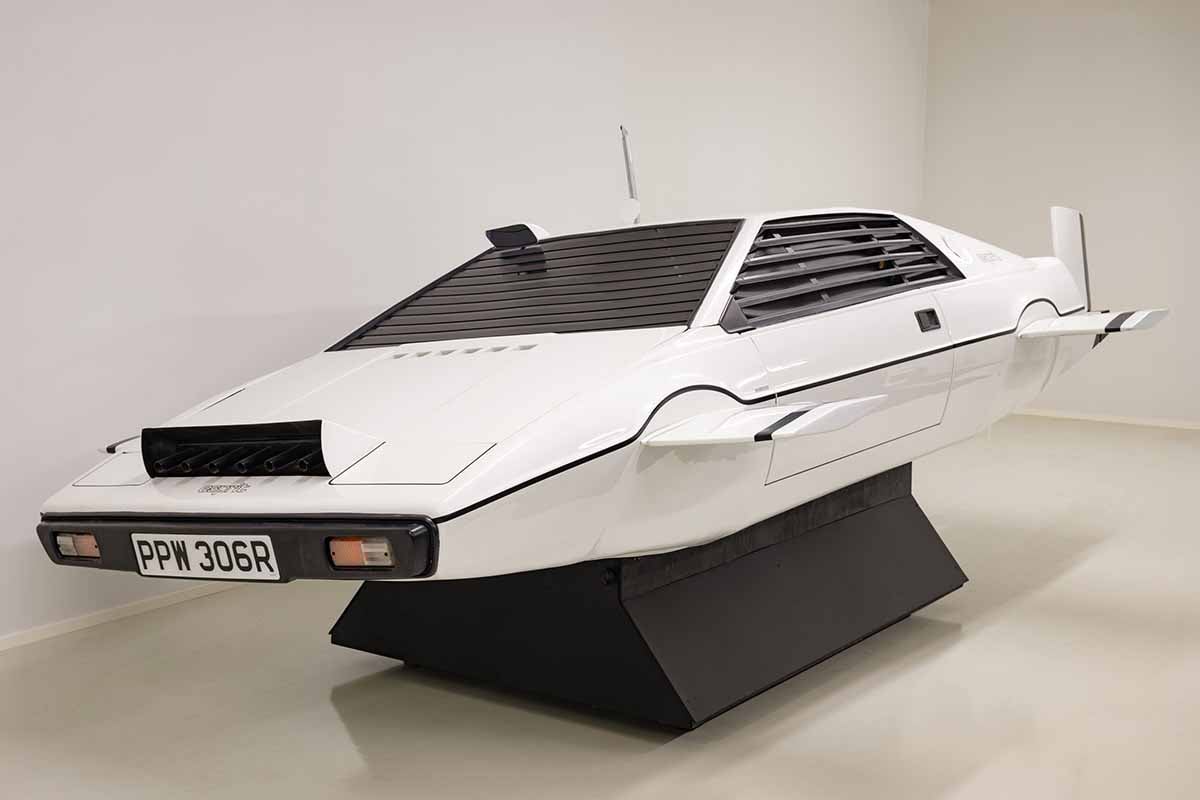 オークションに出品予定、映画の小道具として使用されたロータス「エスプリS1」Courtesy of the owner