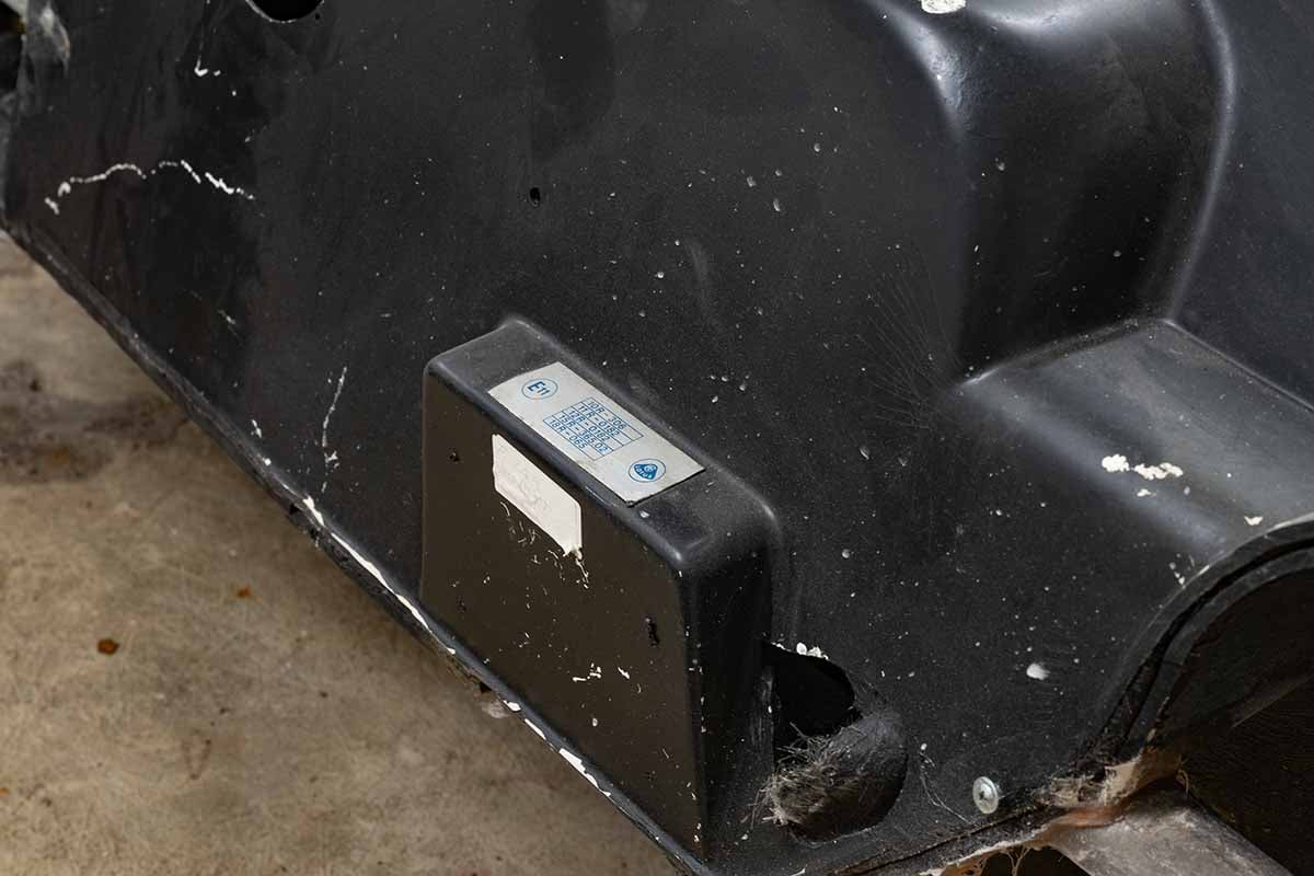 オークションに出品予定、映画の小道具として使用されたロータス「エスプリS1」Courtesy of the owner