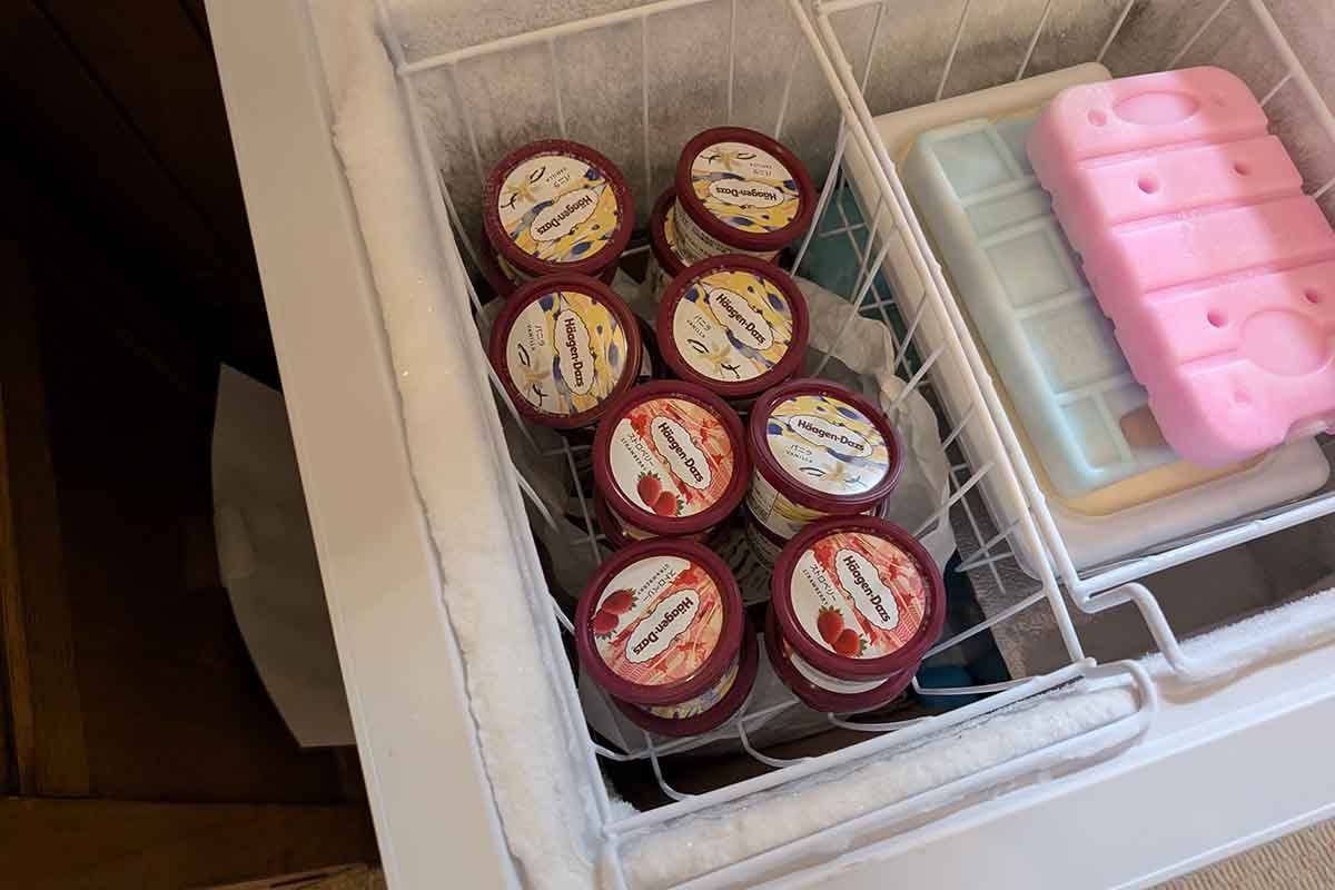 ハーゲンダッツアイスも食べ放題