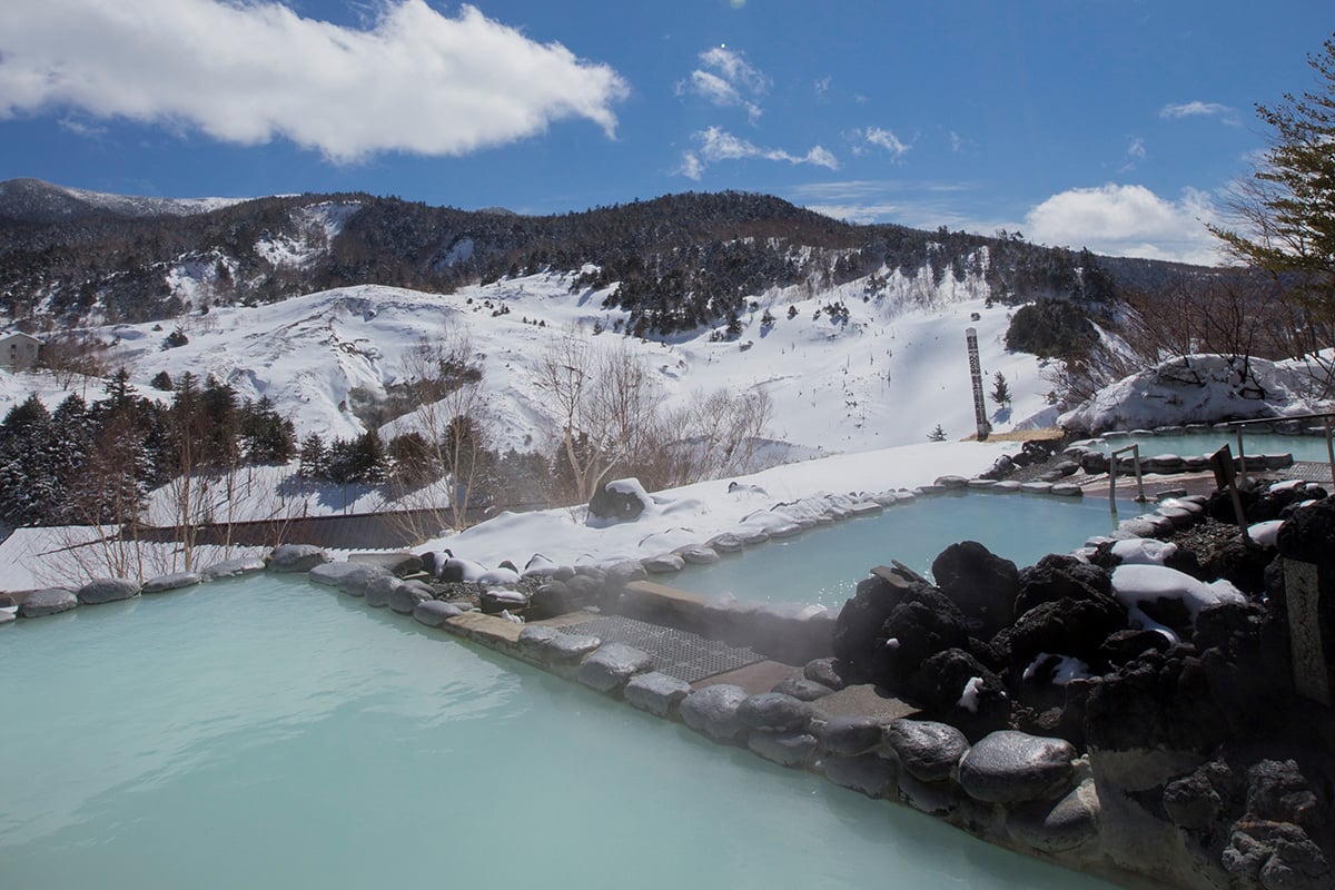 群馬県「万座温泉」