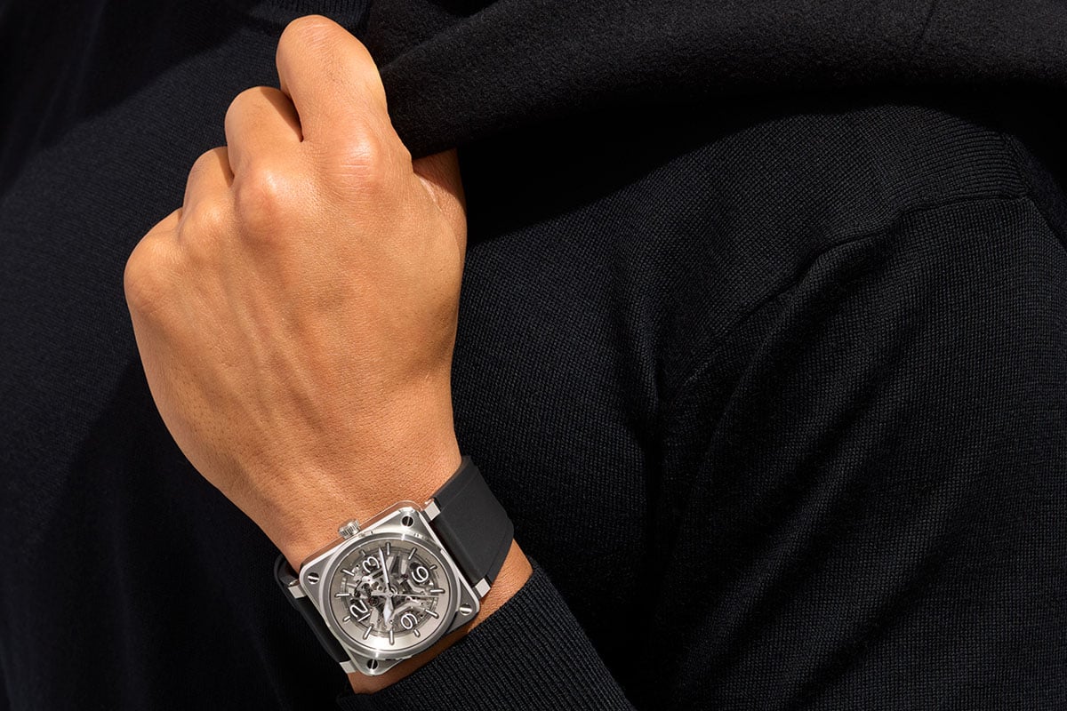 読み取りやすいインデックスによってベル＆ロスらしい実用性も備える。